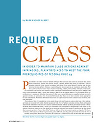 Required Class
