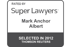 Super Lawyers / Mark Anchor Albert 2012 - Badge