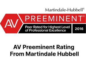 Av Preeminent 2016 - Badge
